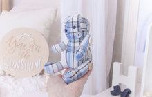 Load image into Gallery viewer, MEMORY BEAR "Biscuit" Memories in Threads Bear Heirloom Cloth Doll