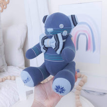 Load image into Gallery viewer, MEMORY BEAR "Biscuit" Memories in Threads Bear Heirloom Cloth Doll