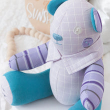 Load image into Gallery viewer, MEMORY BEAR "Biscuit" Memories in Threads Bear Heirloom Cloth Doll