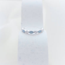 Load image into Gallery viewer, MEMORY JEWELLERY "Millie" Marquise Band Memories in Threads Ring