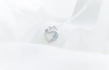 Load image into Gallery viewer, MEMORY JEWELLERY "Embrace" Mother and Child Memories in Threads Pendant