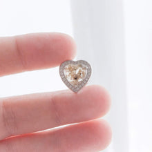 Load image into Gallery viewer, MEMORY JEWELLERY "Hearts in our Hands" Halo Sliding Memories in Threads Pendant