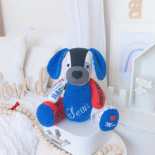 Load image into Gallery viewer, MEMORY DOLL "Pip" the Pup Memories in Threads Heirloom Cloth Doll