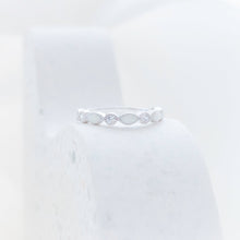 Load image into Gallery viewer, MEMORY JEWELLERY "Millie" Marquise Band Memories in Threads Ring
