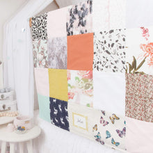 Load image into Gallery viewer, MEMORY QUILT Classic Sammy "SQUARE" Heirloom Keepsake Quilt