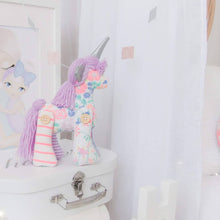 Load image into Gallery viewer, MEMORY DOLL "Unity the Unicorn" Heirloom Memories in Threads Cloth Doll