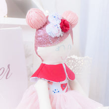Load image into Gallery viewer, MEMORY DOLL "Luxe" Ballarina Heirloom Memories in Threads Cloth Doll