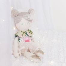 Load image into Gallery viewer, MEMORY DOLL "Luxe" Ballarina Heirloom Memories in Threads Cloth Doll