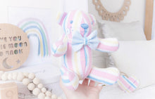 Load image into Gallery viewer, MEMORY BEAR "Biscuit" Memories in Threads Bear Heirloom Cloth Doll