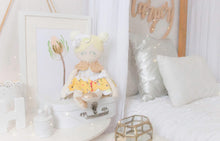 Load image into Gallery viewer, MEMORY DOLL "Luxe" Ballarina Heirloom Memories in Threads Cloth Doll