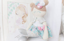 Load image into Gallery viewer, MEMORY DOLL "Luxe" Ballarina Heirloom Memories in Threads Cloth Doll