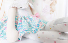 Load image into Gallery viewer, MEMORY DOLL "Luxe" Ballarina Heirloom Memories in Threads Cloth Doll
