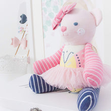 Load image into Gallery viewer, MEMORY BEAR "Biscuit" Memories in Threads Bear Heirloom Cloth Doll
