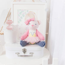 Load image into Gallery viewer, MEMORY BEAR "Biscuit" Memories in Threads Bear Heirloom Cloth Doll