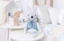 Load image into Gallery viewer, MEMORY DOLL "Fox" Heirloom Memories in Threads Cloth Doll