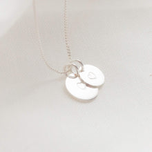 Load image into Gallery viewer, &quot;Sweetheart&quot; Handstamped Symbol Pendant