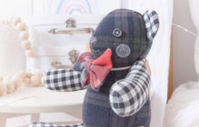 Load image into Gallery viewer, MEMORY BEAR "Biscuit" Memories in Threads Bear Heirloom Cloth Doll