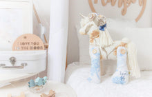 Load image into Gallery viewer, MEMORY DOLL "Unity the Unicorn" Heirloom Memories in Threads Cloth Doll