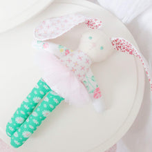 Load image into Gallery viewer, MEMORY DOLL "Bess" Bunny Heirloom Cloth Memories in Threads Doll Collection