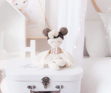 Load image into Gallery viewer, MEMORY DOLL "Luxe" Ballarina Heirloom Memories in Threads Cloth Doll