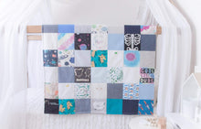 Load image into Gallery viewer, MEMORY QUILT Classic Sampson "SMALL SQUARE" Heirloom Keepsake Quilt