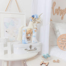 Load image into Gallery viewer, MEMORY DOLL "Unity the Unicorn" Heirloom Memories in Threads Cloth Doll