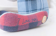 Load image into Gallery viewer, MEMORY BEAR "Biscuit" Memories in Threads Bear Heirloom Cloth Doll