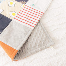 Load image into Gallery viewer, MEMORY QUILT Classic Sampson "SMALL SQUARE" Heirloom Keepsake Quilt