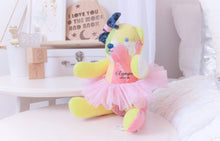 Load image into Gallery viewer, MEMORY BEAR "Biscuit" Memories in Threads Bear Heirloom Cloth Doll