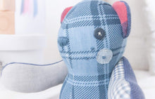 Load image into Gallery viewer, MEMORY BEAR "Biscuit" Memories in Threads Bear Heirloom Cloth Doll