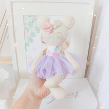 Load image into Gallery viewer, MEMORY DOLL "Luxe" Ballarina Heirloom Memories in Threads Cloth Doll