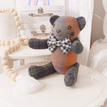 Load image into Gallery viewer, MEMORY BEAR "Biscuit" Memories in Threads Bear Heirloom Cloth Doll