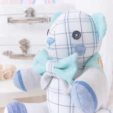 Load image into Gallery viewer, MEMORY BEAR "Biscuit" Memories in Threads Bear Heirloom Cloth Doll