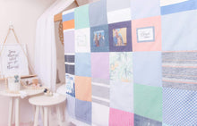 Load image into Gallery viewer, MEMORY QUILT Classic Sammy "SQUARE" Heirloom Keepsake Quilt