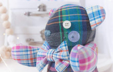 Load image into Gallery viewer, MEMORY BEAR "Biscuit" Memories in Threads Bear Heirloom Cloth Doll