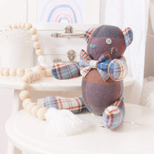 Load image into Gallery viewer, MEMORY BEAR "Biscuit" Memories in Threads Bear Heirloom Cloth Doll