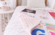 Load image into Gallery viewer, MEMORY QUILT Classic Sammy "SQUARE" Heirloom Keepsake Quilt