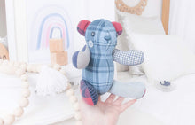 Load image into Gallery viewer, MEMORY BEAR "Biscuit" Memories in Threads Bear Heirloom Cloth Doll