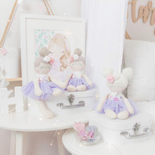 Load image into Gallery viewer, MEMORY DOLL "Luxe" Ballarina Heirloom Memories in Threads Cloth Doll