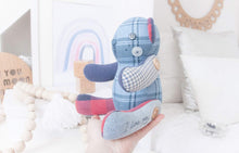 Load image into Gallery viewer, MEMORY BEAR "Biscuit" Memories in Threads Bear Heirloom Cloth Doll