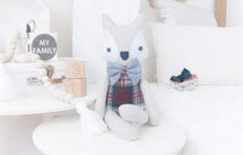 Load image into Gallery viewer, MEMORY DOLL "Fox" Heirloom Memories in Threads Cloth Doll
