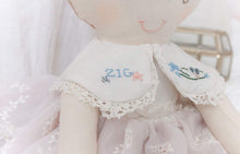 Load image into Gallery viewer, MEMORY DOLL "Luxe" Ballarina Heirloom Memories in Threads Cloth Doll