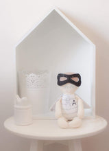 Load image into Gallery viewer, MEMORY DOLL "Superhero" Heirloom Memories in Threads Cloth Doll