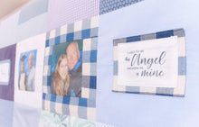 Load image into Gallery viewer, MEMORY QUILT Classic Sammy "SQUARE" Heirloom Keepsake Quilt
