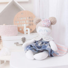 Load image into Gallery viewer, MEMORY DOLL "Luxe" Ballarina Heirloom Memories in Threads Cloth Doll