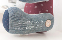 Load image into Gallery viewer, MEMORY BEAR "Biscuit" Memories in Threads Bear Heirloom Cloth Doll