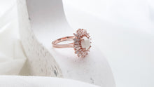 Load image into Gallery viewer, CUSTOM LISTING Katie Memories in Threads -  Supplied ring PBM gem creation CUSTOM ORDER ONLY, CUSTOM MAKE TIMES APPLY.