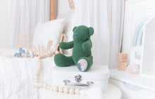 Load image into Gallery viewer, CUSTOM LISTING SARAH S Classic &quot;Biscuit&quot; Teddy Bear Memory Cloth Heirloom Doll DECOR CUSTOM ORDER ONLY, CUSTOM MAKE TIMES APPLY.