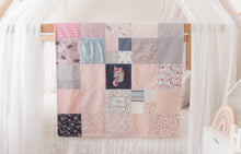 Load image into Gallery viewer, CUSTOM LISTING FOR LAURA W - CUSTOM ORDER ONLY for Memories in Threads - &quot;Sammy&quot; Square Panel Quilt