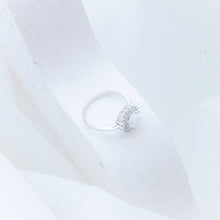 Load image into Gallery viewer, MEMORY JEWELLERY &quot;Bridgette&quot; Baguette Halo Memories in Threads Ring